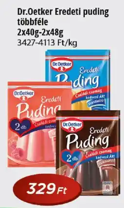 Real Dr.Oetker eredeti pudding ajánlat