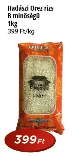 Real Orez rizs ajánlat