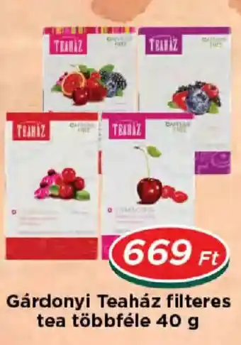 Gárdonyi Teház filteres tea