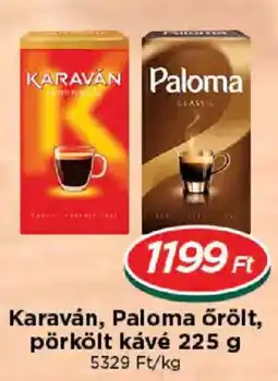 Real Karaván paloma őrült pörkölt kávé ajánlat