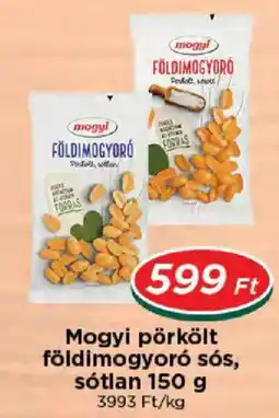 Real Mogyi pörkolt foldimogyoro sós, sótlan ajánlat