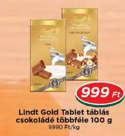 Real Lindt Gold Tablet táblás csokoládé többféle ajánlat