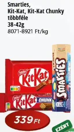 Real Smarties kit kat kit kat chunky ajánlat