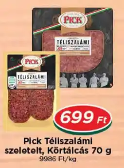 Real Pick Téliszalámi szeletelt, Körtálcás ajánlat