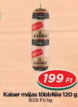 Real Kaiser májas ajánlat