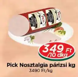 Real Pick nosztalgiás párizsi ajánlat