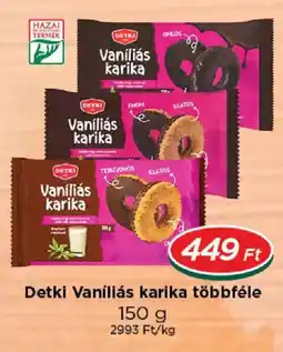 Real Detki vaníliás karika ajánlat