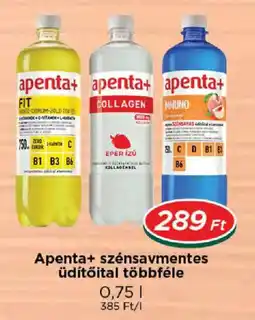 Real Apenta+ szénsavmentes üdítőital ajánlat