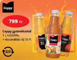 Real Cappy gyümölcsital ajánlat