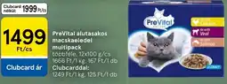 Tesco PreVital alutasakos macskaeledel ajánlat