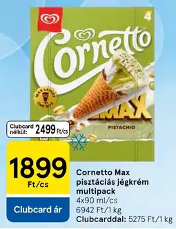 Tesco Cornetto Max ajánlat