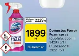 Tesco Domestos power foam spray ajánlat