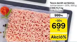 Tesco Tesco darált sertéshús ajánlat