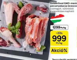 Tesco Goldenfood pecsenyekacsa ajánlat