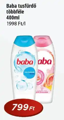 Real Baba tusfürdő ajánlat
