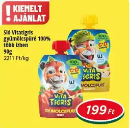 Real Sió vitatigris gyümölcspré 100% ajánlat
