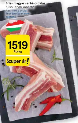 Tesco sertésoldalas ajánlat