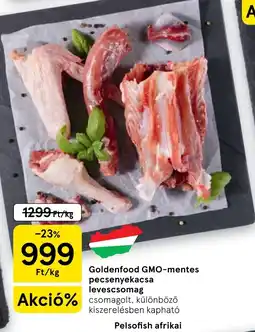 Tesco Goldenfood pecsenyekacsa ajánlat