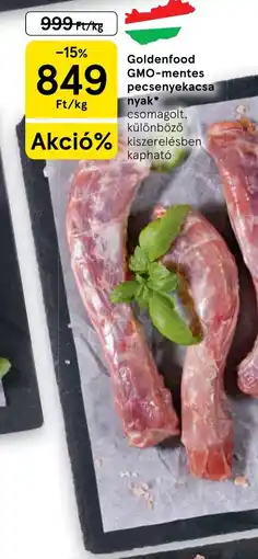 Tesco Goldenfood pecsenyekacsa nyak ajánlat