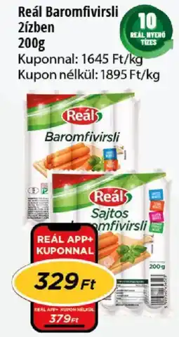 Real Reál baromfivirsli ajánlat