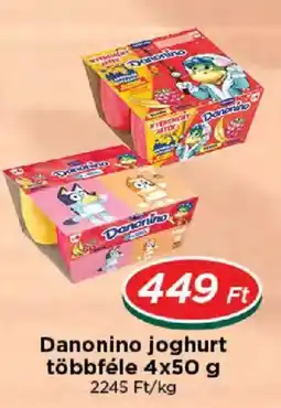 Real Danonino joghurt ajánlat