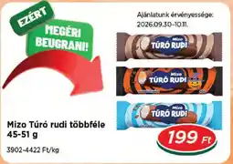 Real Mizo túró rudi ajánlat
