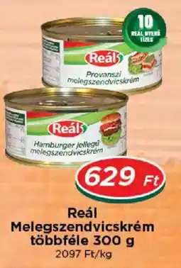 Real Reál melegszendvicskrém ajánlat