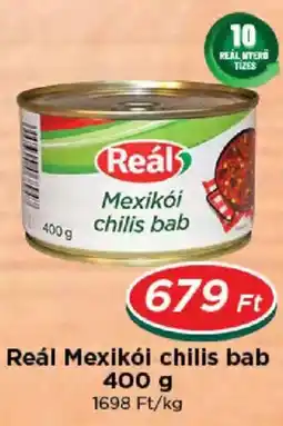 Real Reál mexikói chillis bab ajánlat