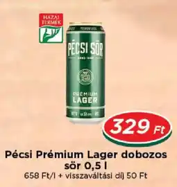 Real Pécsi sör ajánlat