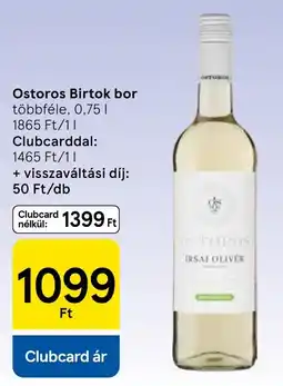 Tesco Ostoros bort ajánlat