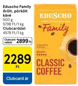 Tesco Eduscho family kávé ajánlat