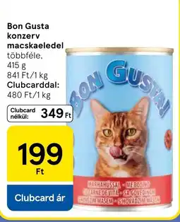 Tesco Bon Gusta konzerv macskaeledel ajánlat
