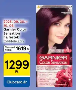 Tesco Garnier color sensation hajfesték ajánlat
