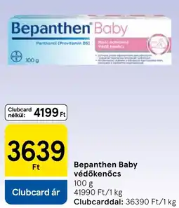 Tesco Bepanthen baby védőkenőcs ajánlat