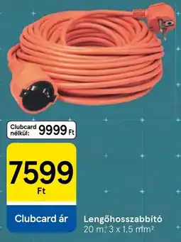 Tesco Lengőhosszabbító ajánlat