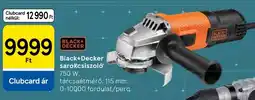 Tesco Black+Decker sarokcsiszoló ajánlat