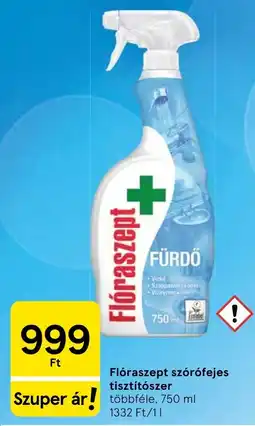 Tesco Flóraszept tisztítószer ajánlat