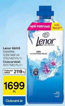 Tesco Lenor öblítő ajánlat