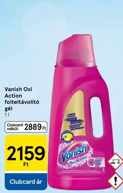 Tesco Vanish folteltávolító gél ajánlat