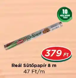 Real Reál sütőpapír ajánlat