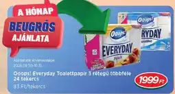 Real oops everyday toalettpapír ajánlat