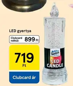 Tesco Led gyertya ajánlat