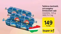 Tesco Talléros kenhető sajt ajánlat