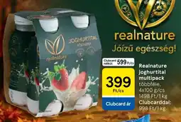 Tesco Realnature joghurtital ajánlat