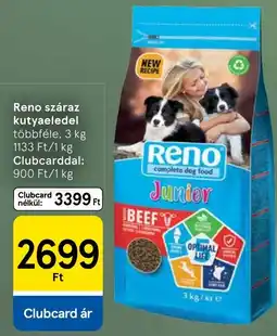 Tesco Reno száraz kutyaeledel ajánlat