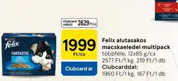 Tesco Felix alutasakos macskaeledel ajánlat