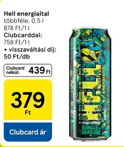 Tesco Hell energiaital ajánlat