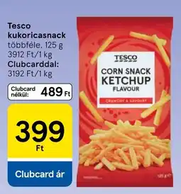 Tesco Tesco kukoricasnack ajánlat