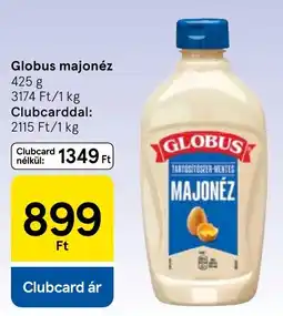 Tesco Globus majonéz ajánlat