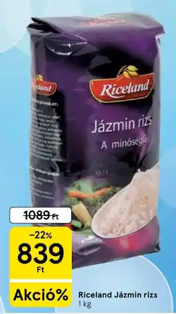 Tesco Riceland Jázmin rizs ajánlat